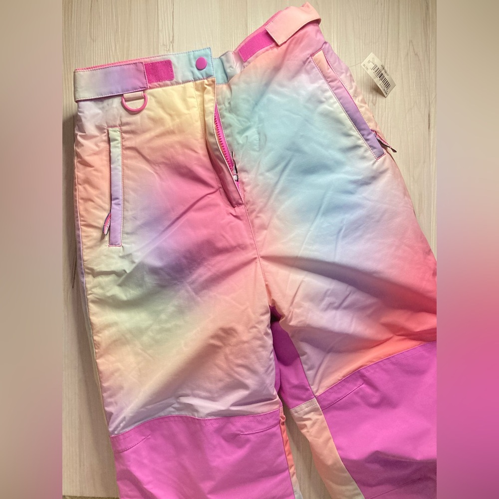 NWT Girls' Multicolor Magenta Snow Pants 🏂❄️